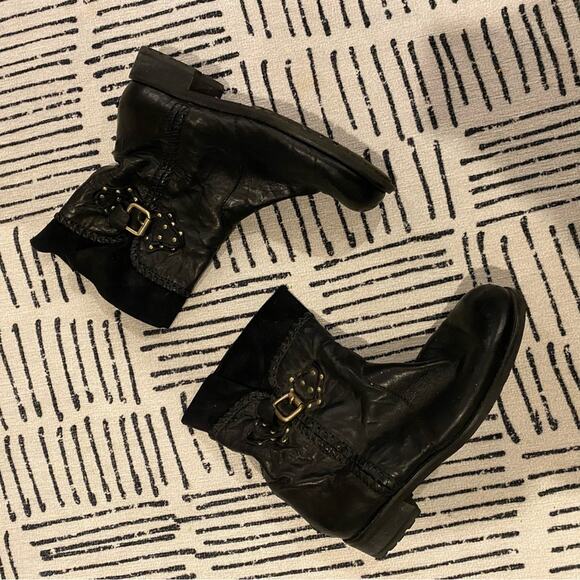 Jimmy Choo Black Studded Major Boots 9.5 / 40 - Picture 4 of 10